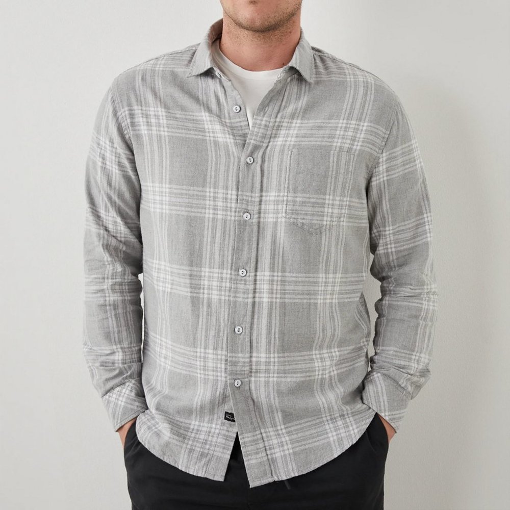 Wyatt shirt  - castle grey heather